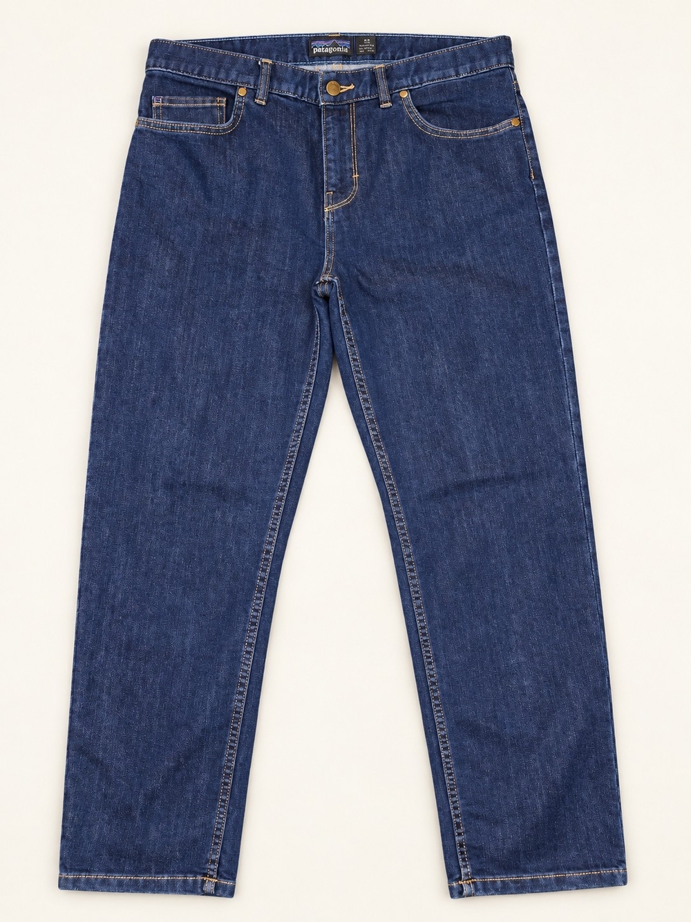Patagonia Women’s Boyfriend Jeans Size 30/10 Dark Wash Organic Cotton Denim